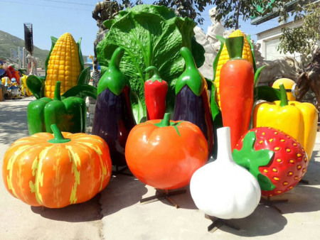 甘肃蔬菜瓜果雕塑制造